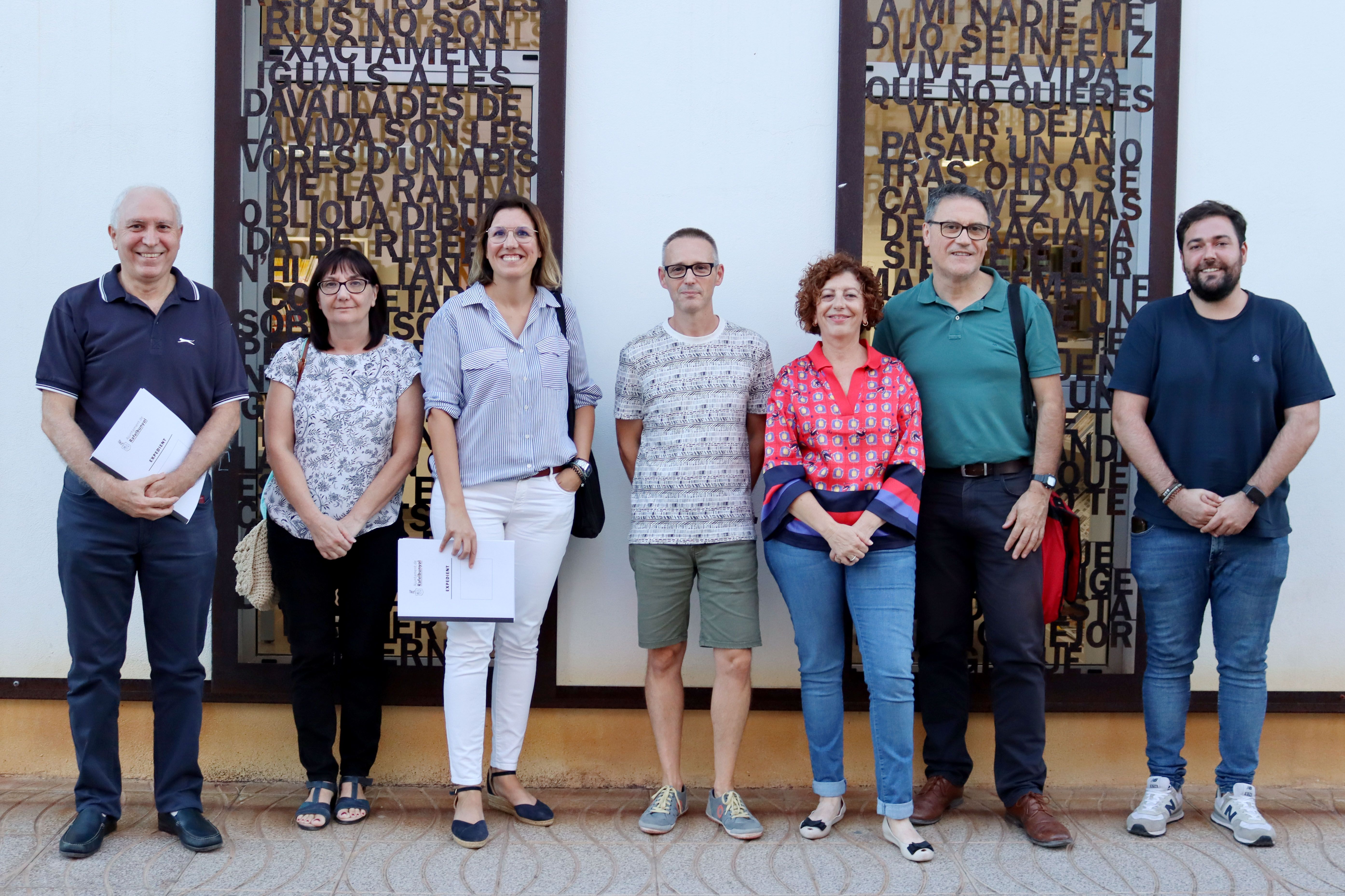 El jurado del Premio de Investigación de Rafelbunyol