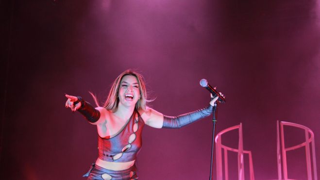 Lola Índigo en el seu concert a València de l'any passat
