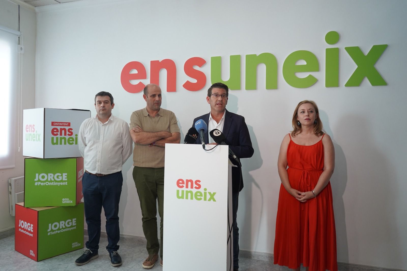 Jorge Rodríguez comparece para informar sobre las negociaciones para formar gobierno en la Diputació