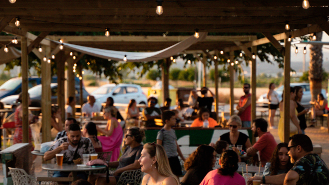 Panorámica del Marjal Food Market en la playa de Puzol (Grupo Mercabanyal)
