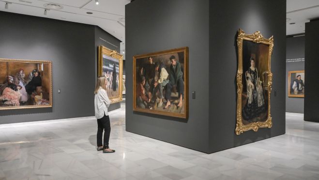 Exposición "Sorolla en negro" en la Fundación Bancaja