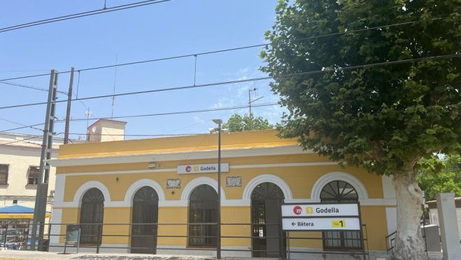 Estación de metro en Godella