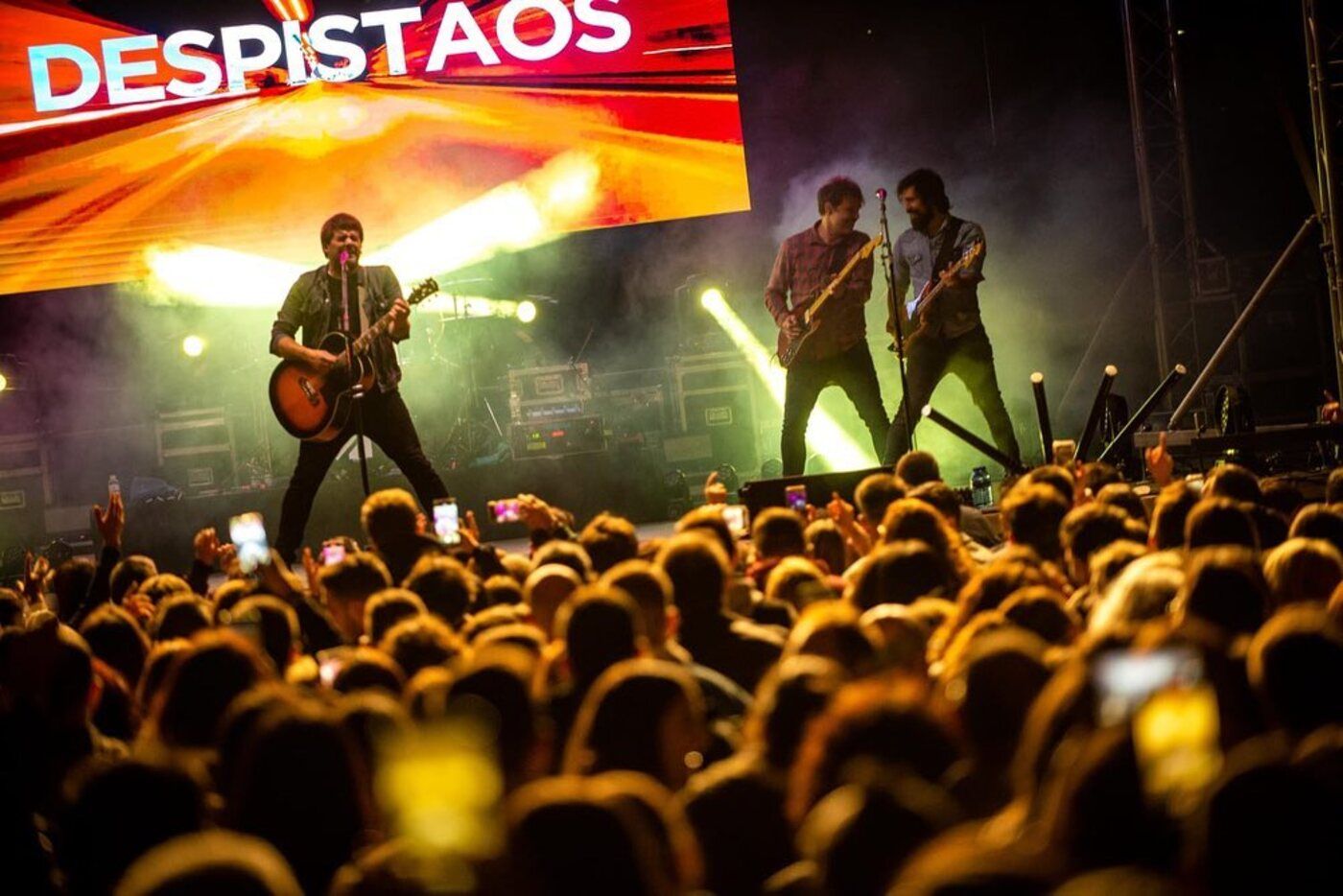 Un concierto de la banda Despistaos