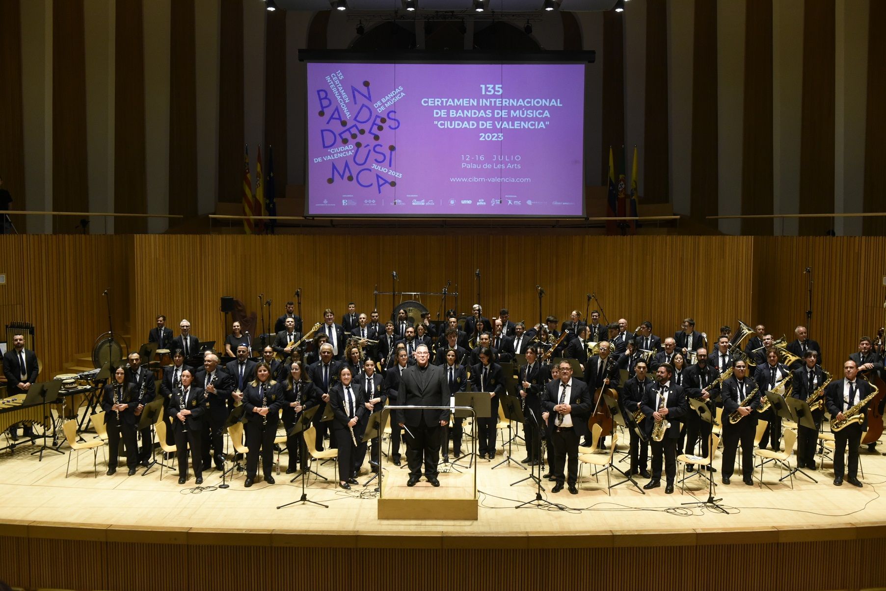 El Centre Artístic Cultural "Verge de la Pau" en el Certamen Internacional de Bandas de Música (Imagen: Juan Margolles)