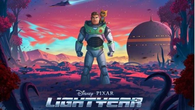 Cartell de la pel·lícula 'Lightyear' (Imatge: Xarxes socials)