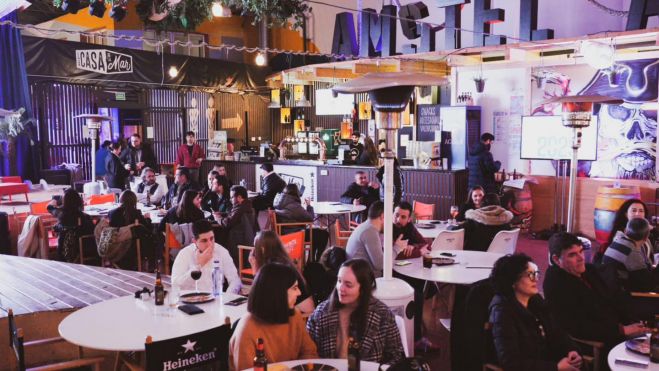 Interior de La Casa de la Mar (Imagen: Facebook)