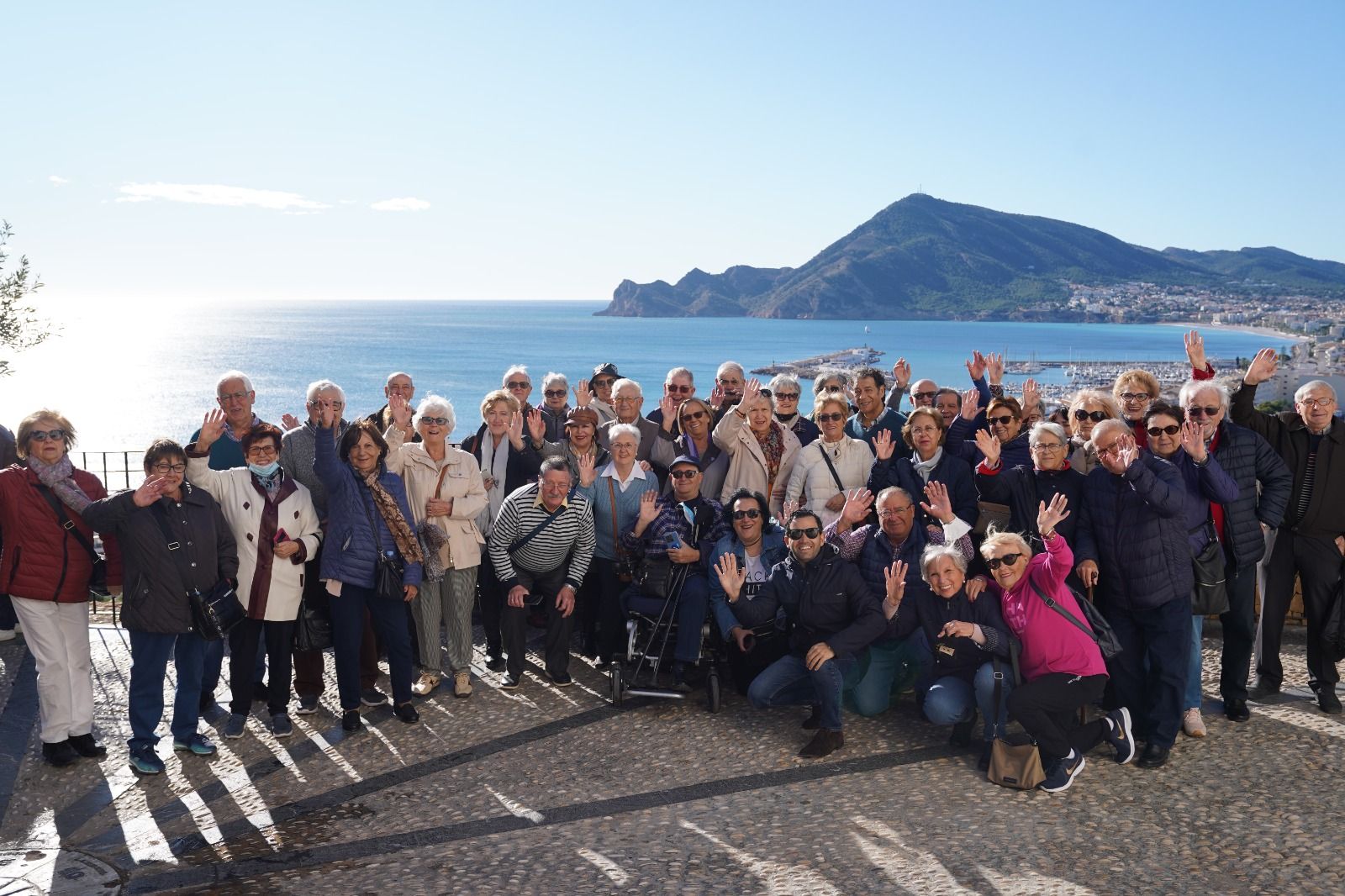 Els Majors de Paterna en un viatje a Benidorm organitzat per l'ajuntament