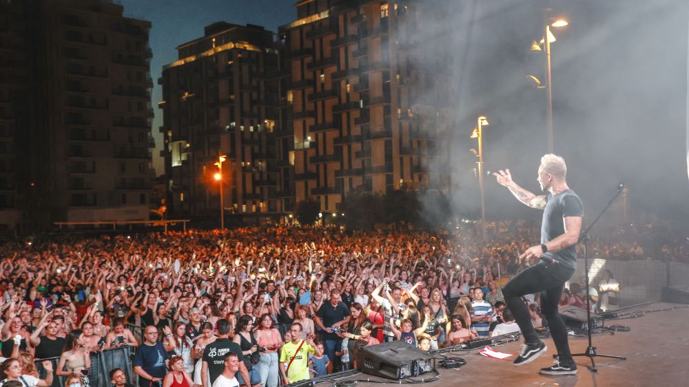 Concierto de la gira Los 40 Summer Live en Mislata en 2022