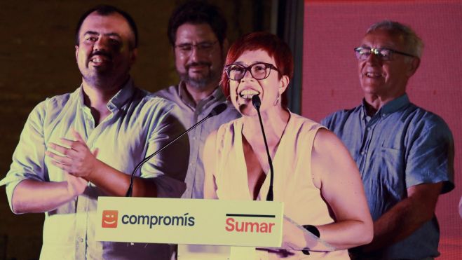 La cap de llista de Compromís-Sumar al Congrés per València, Àgueda Micó