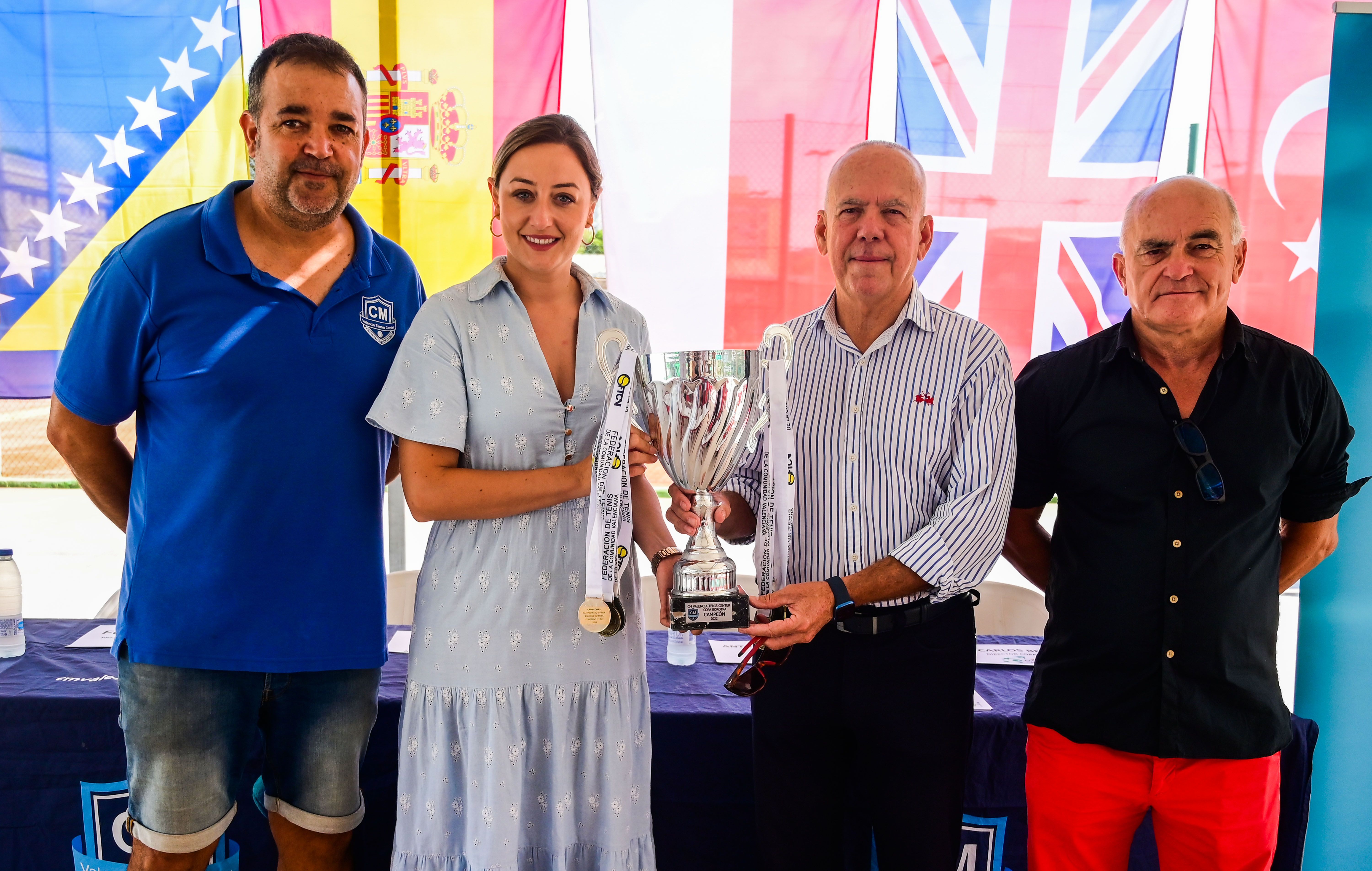 Presentación de la Copa Davis Junior en València