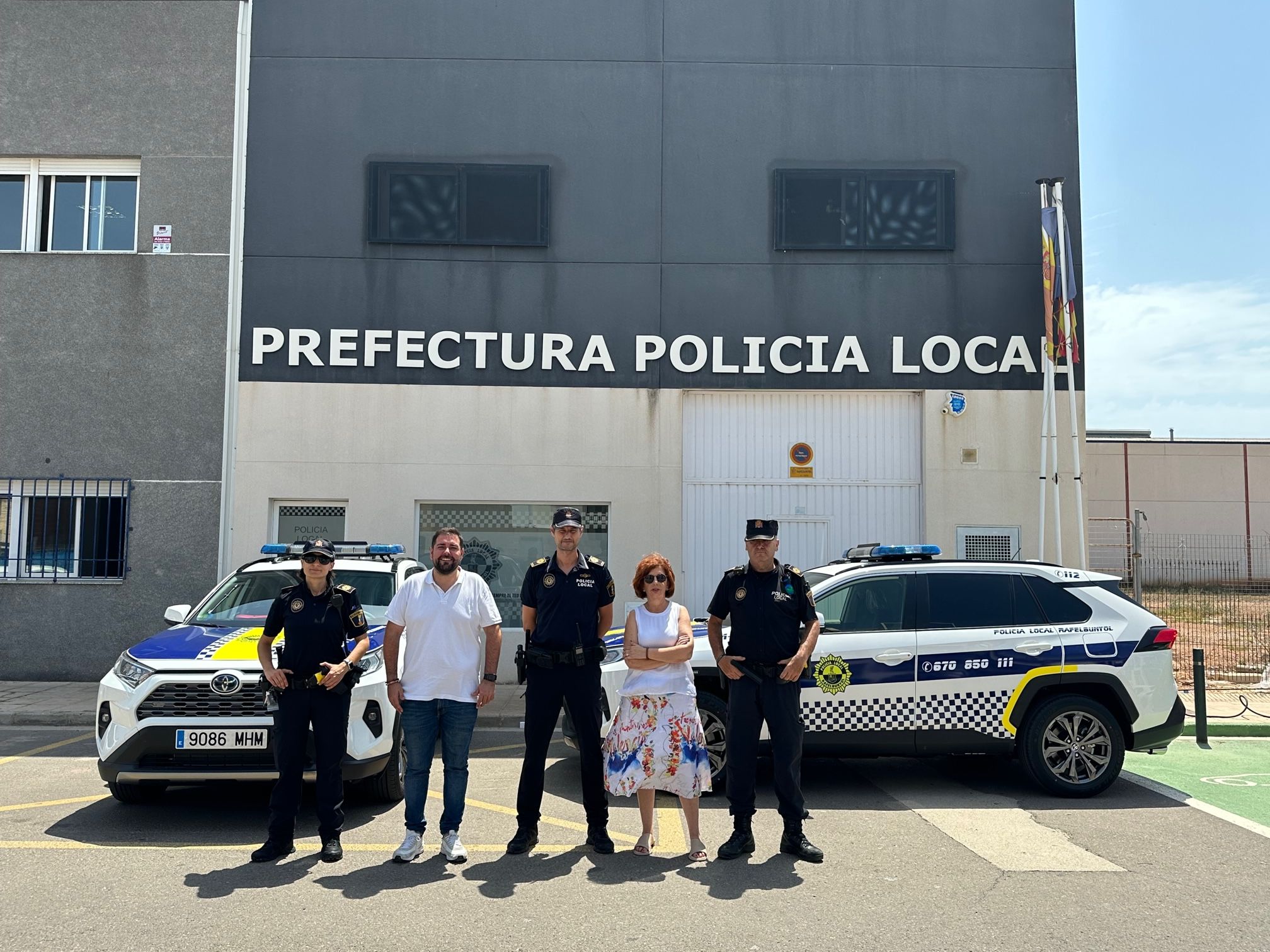 Rafelbunyol lleva a cabo una reforma en el parque móvil de la Policía Local