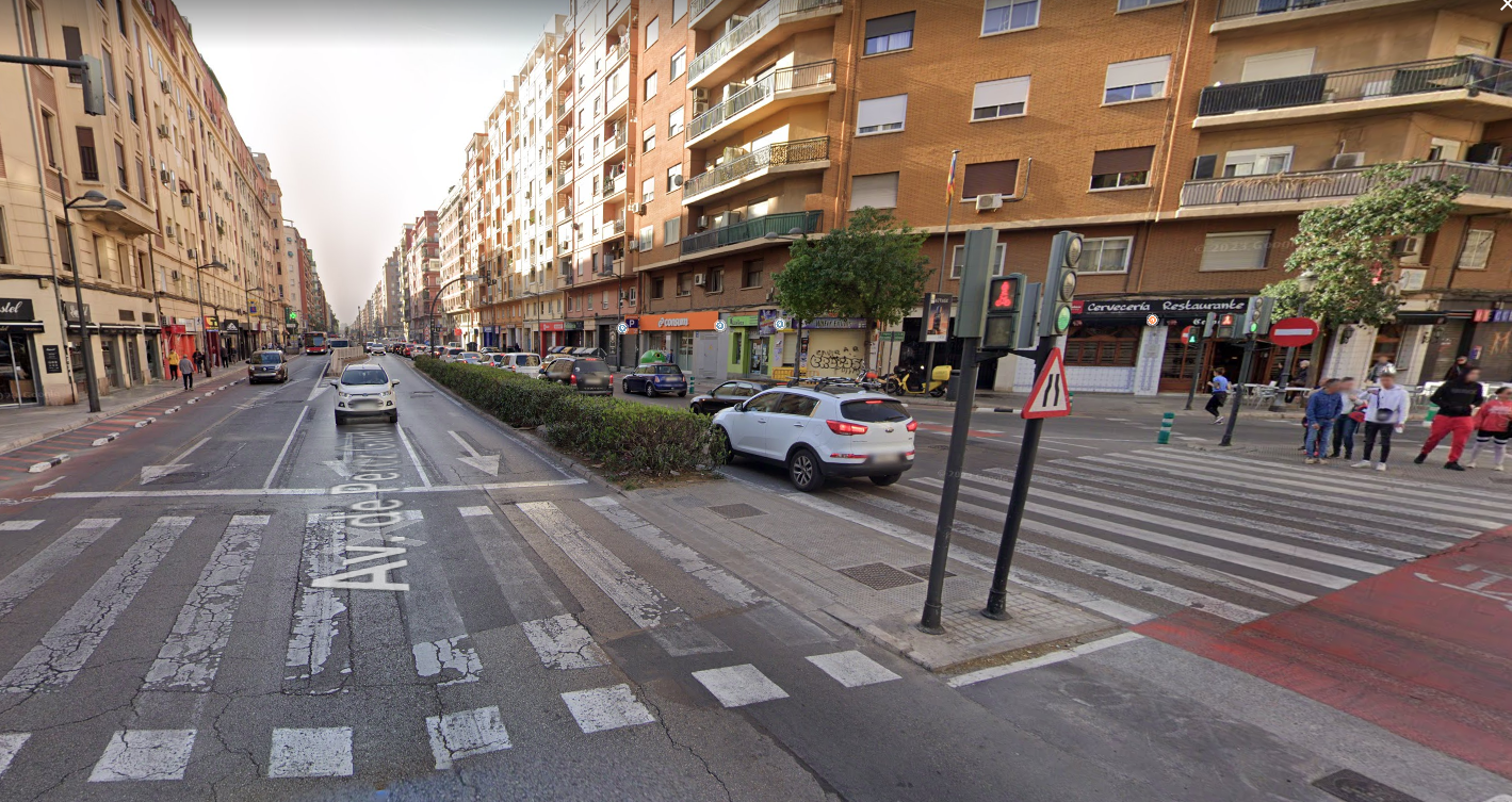 Avenida Pérez Galdós de València