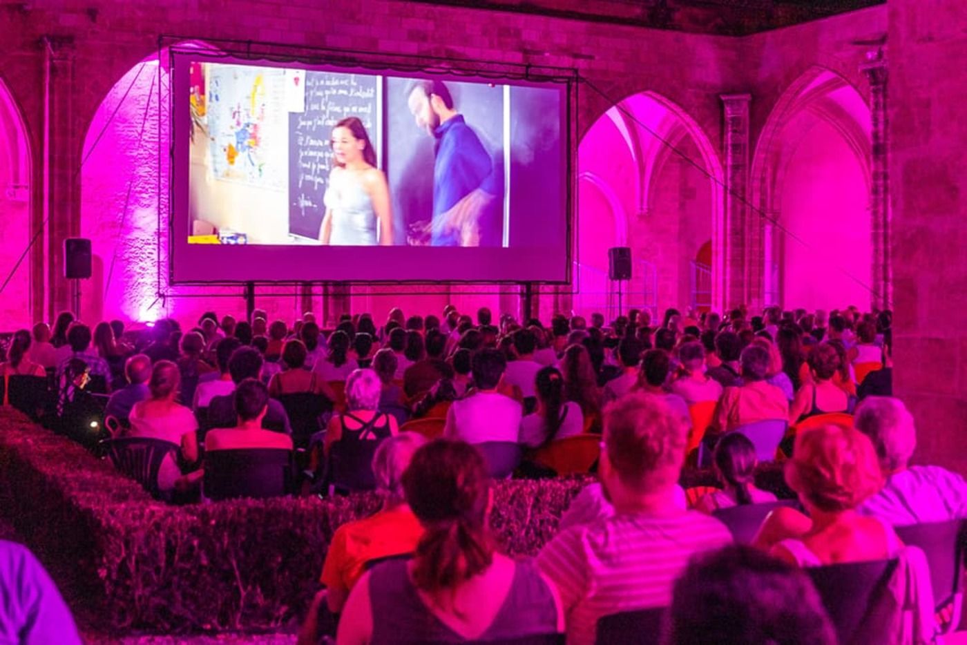 El cine de verano gratuito en el Centre del Carme de València (Imagen: Centre del Carme)