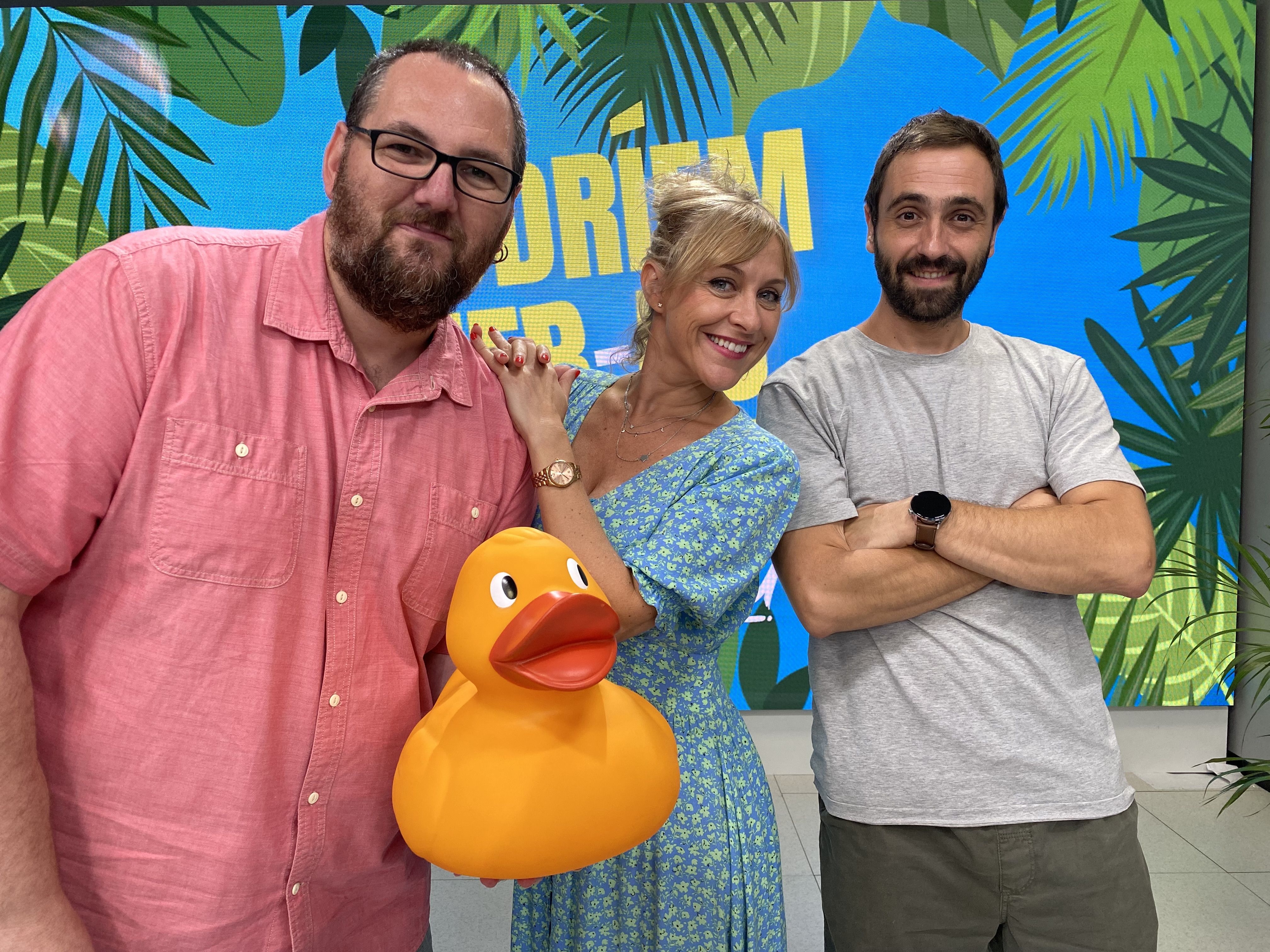 Ramir Calvo, Mireia Llinares y Diego Varea 