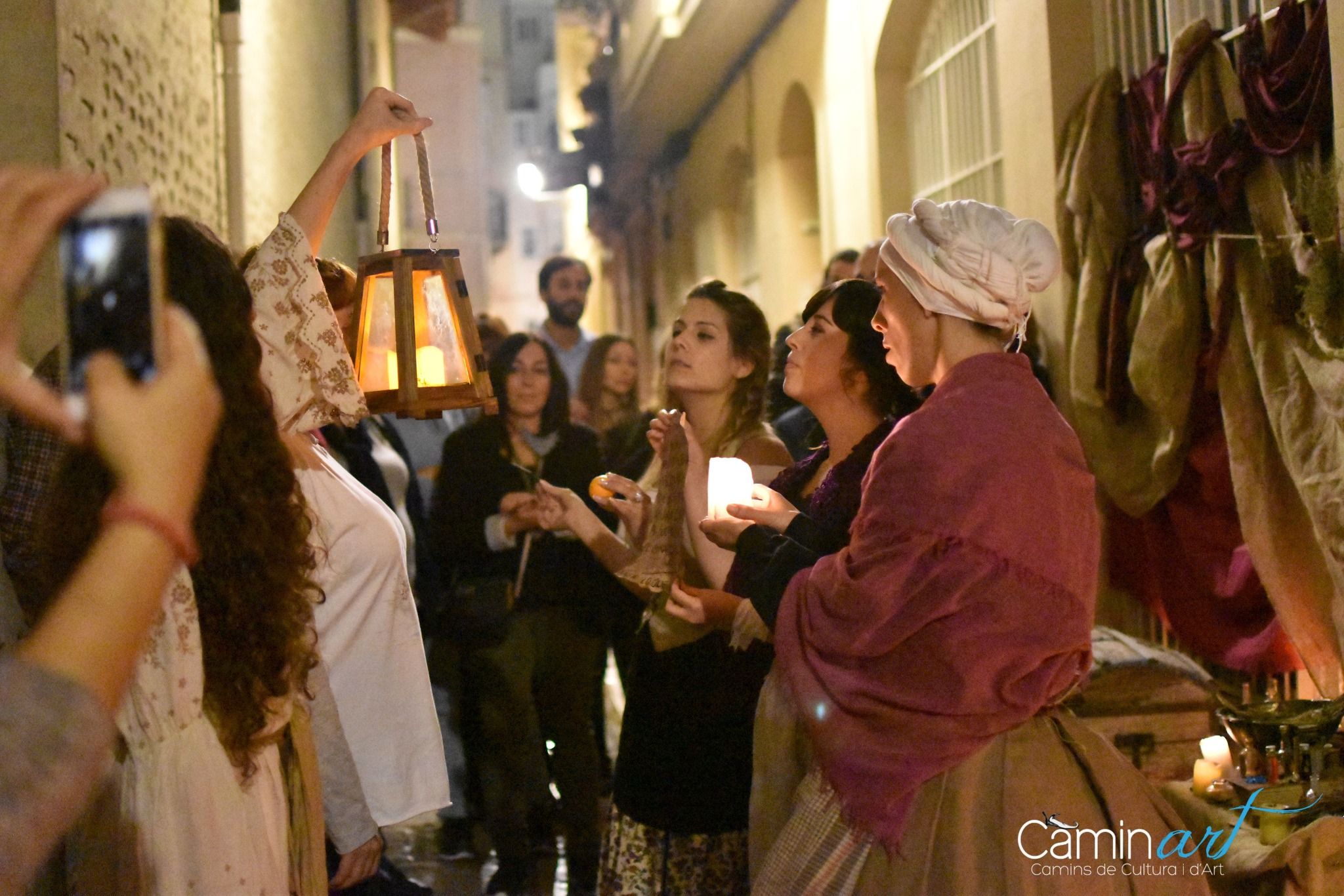 Ruta nocturna en València / Foto: CaminArt