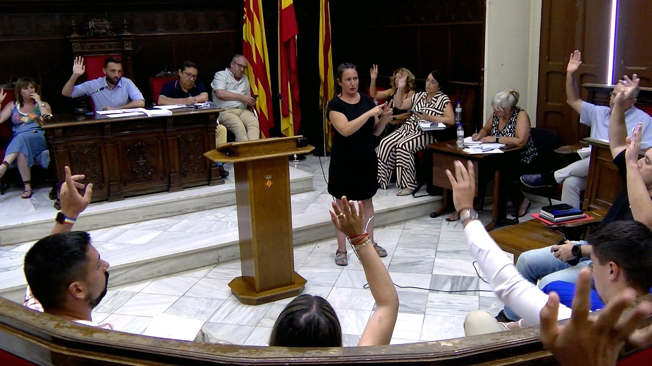 Ple de l'Ajuntament de Sagunt