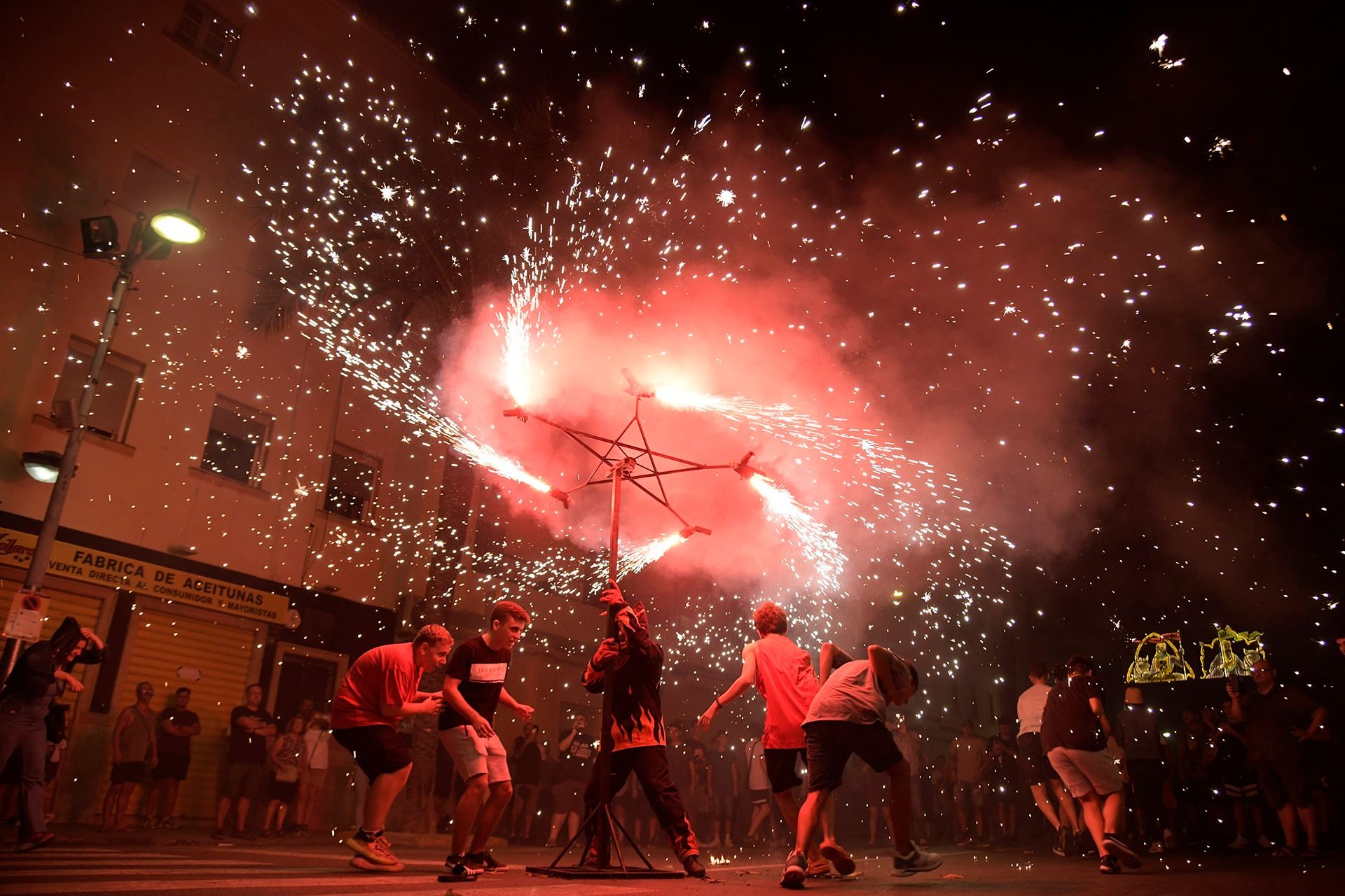 'Correfocs' en Paiporta l'any 2022. Imatge: Ajuntament de Paiporta
