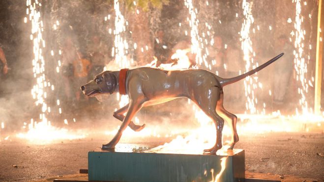 'Cremà del gos' en Paiporta en 2022. Imagen: Ayuntamiento de Paiporta