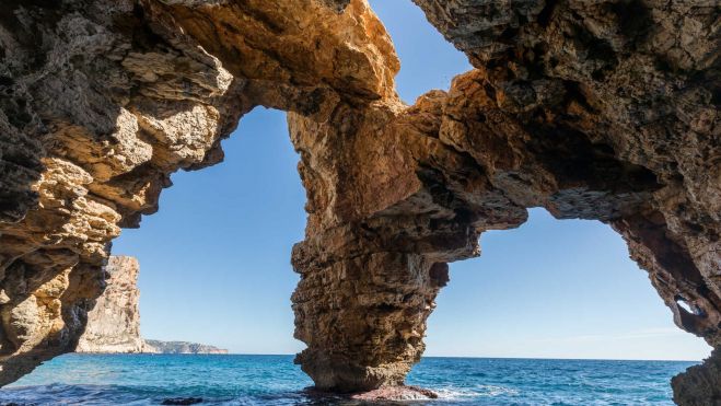 Cova dels Arcs, en Benitachell/Foto: Turisme Comunitat Valenciana