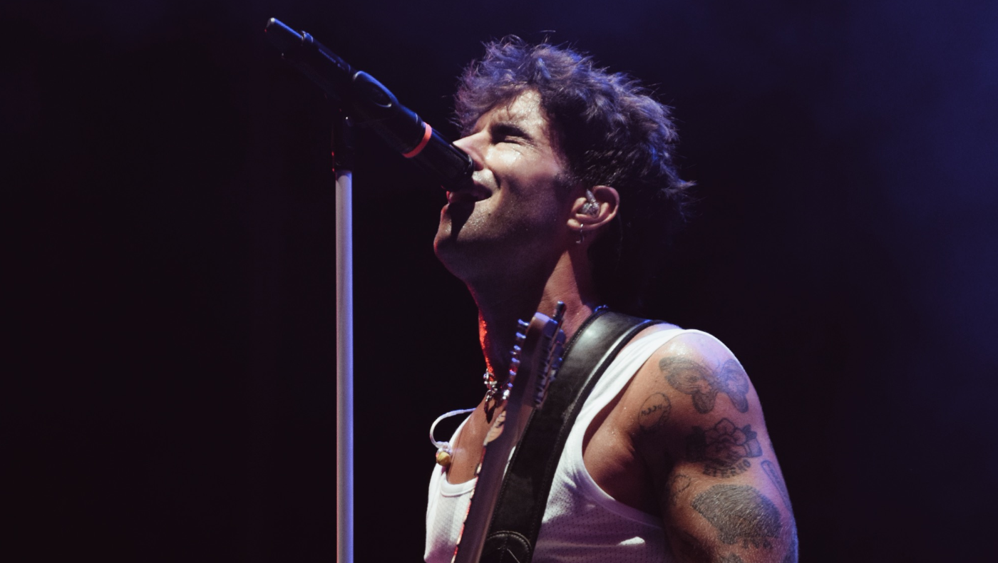 Álvaro de Luna a un dels seus concerts. Imatge d'Alba Valle