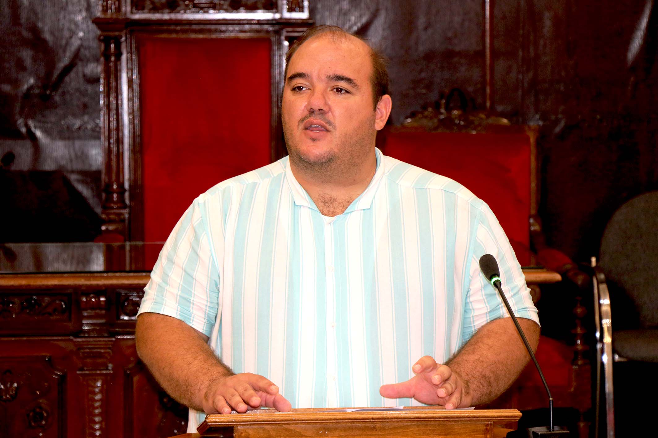 El regidor d'Ocupació saguntí, Raúl Palmero