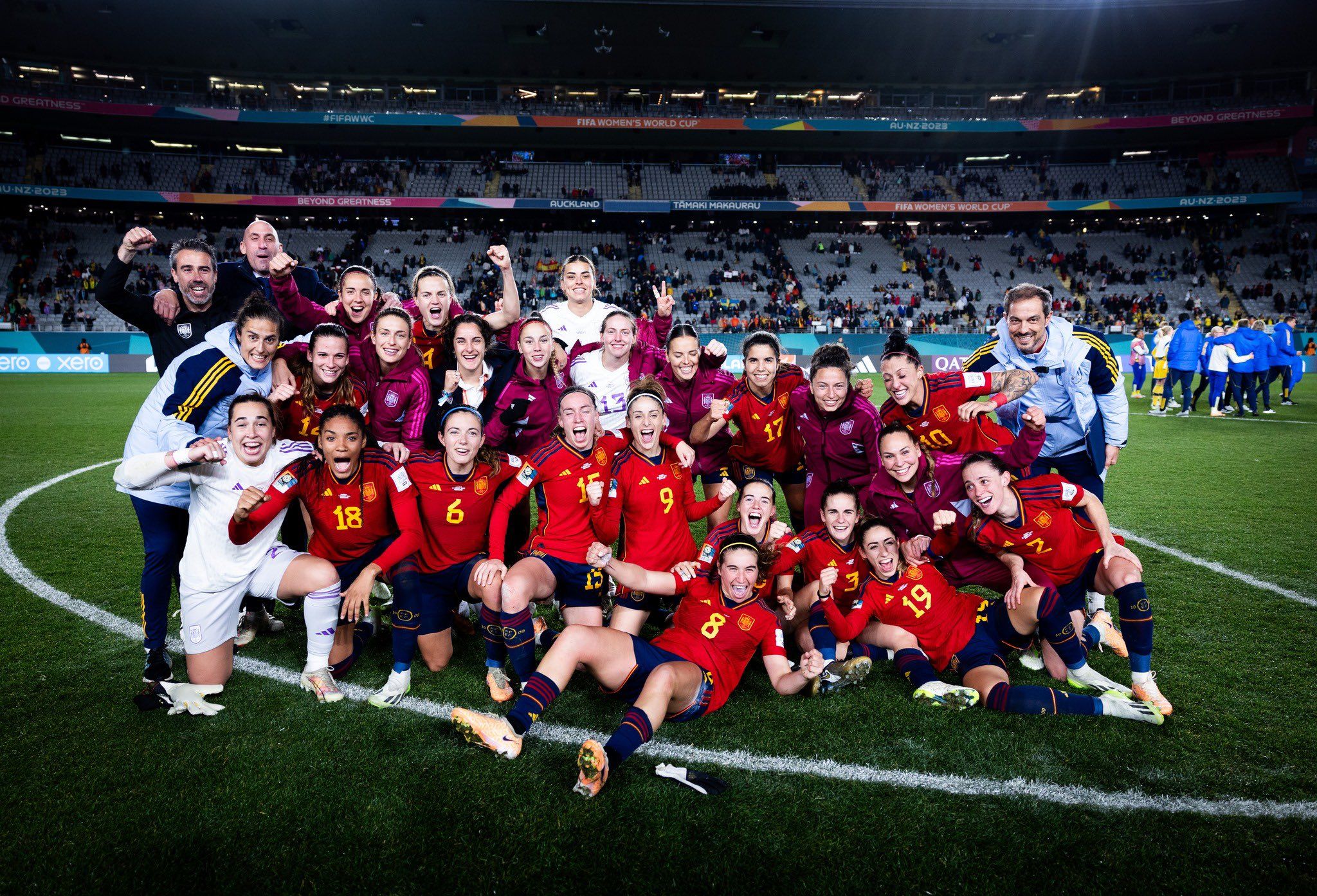 Selección Española Femenina de Fútbol (Imagen facilitada por el Ajuntament de València)