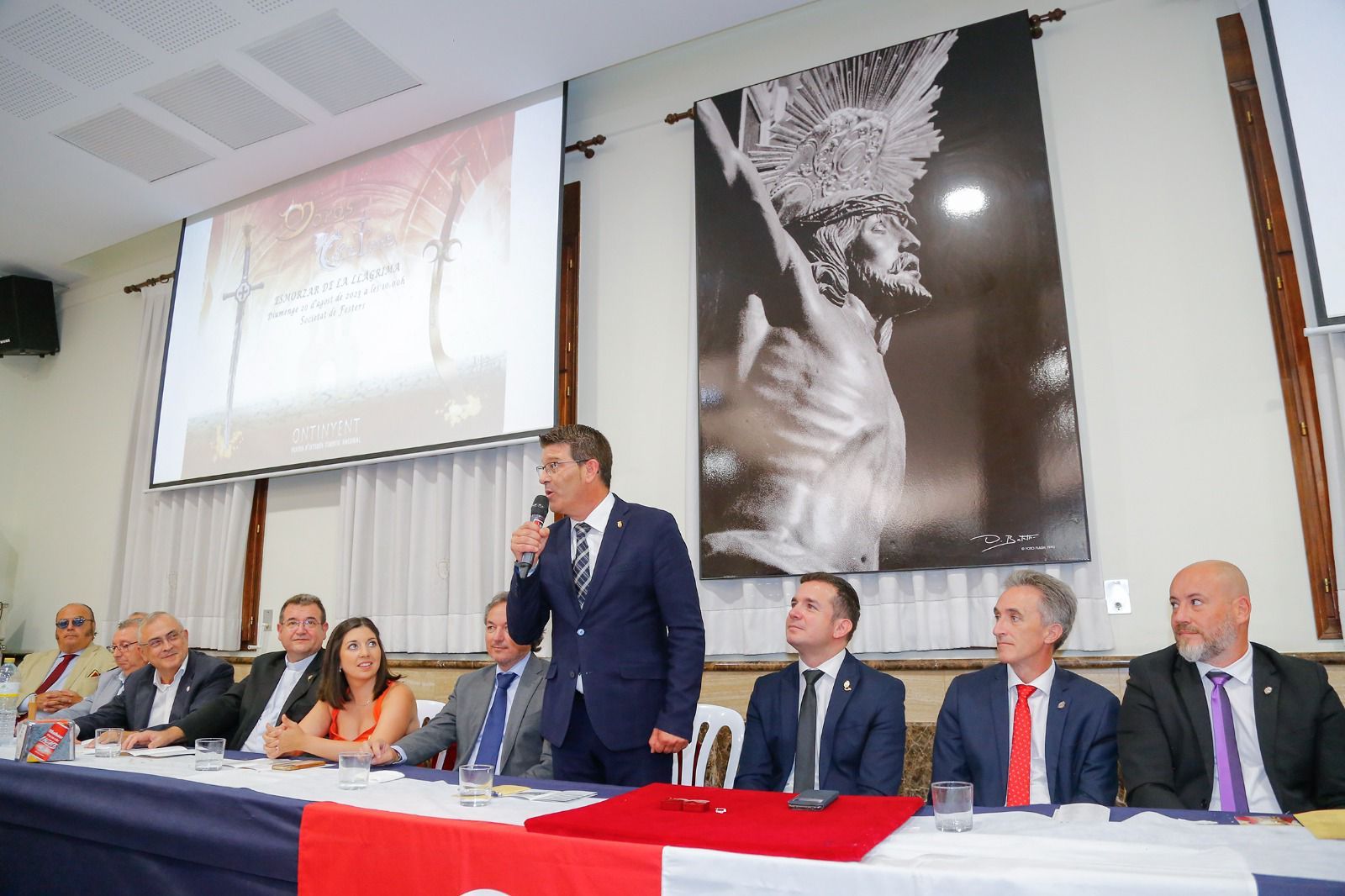 Jorge Rodríguez en el Almuerzo de la Lágrima de Ontinyent