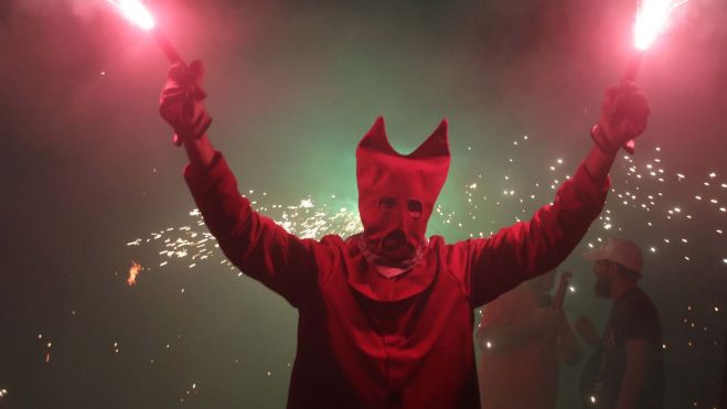 Correfocs en Alaquàs/Foto: Facebook de Som Alaquàs