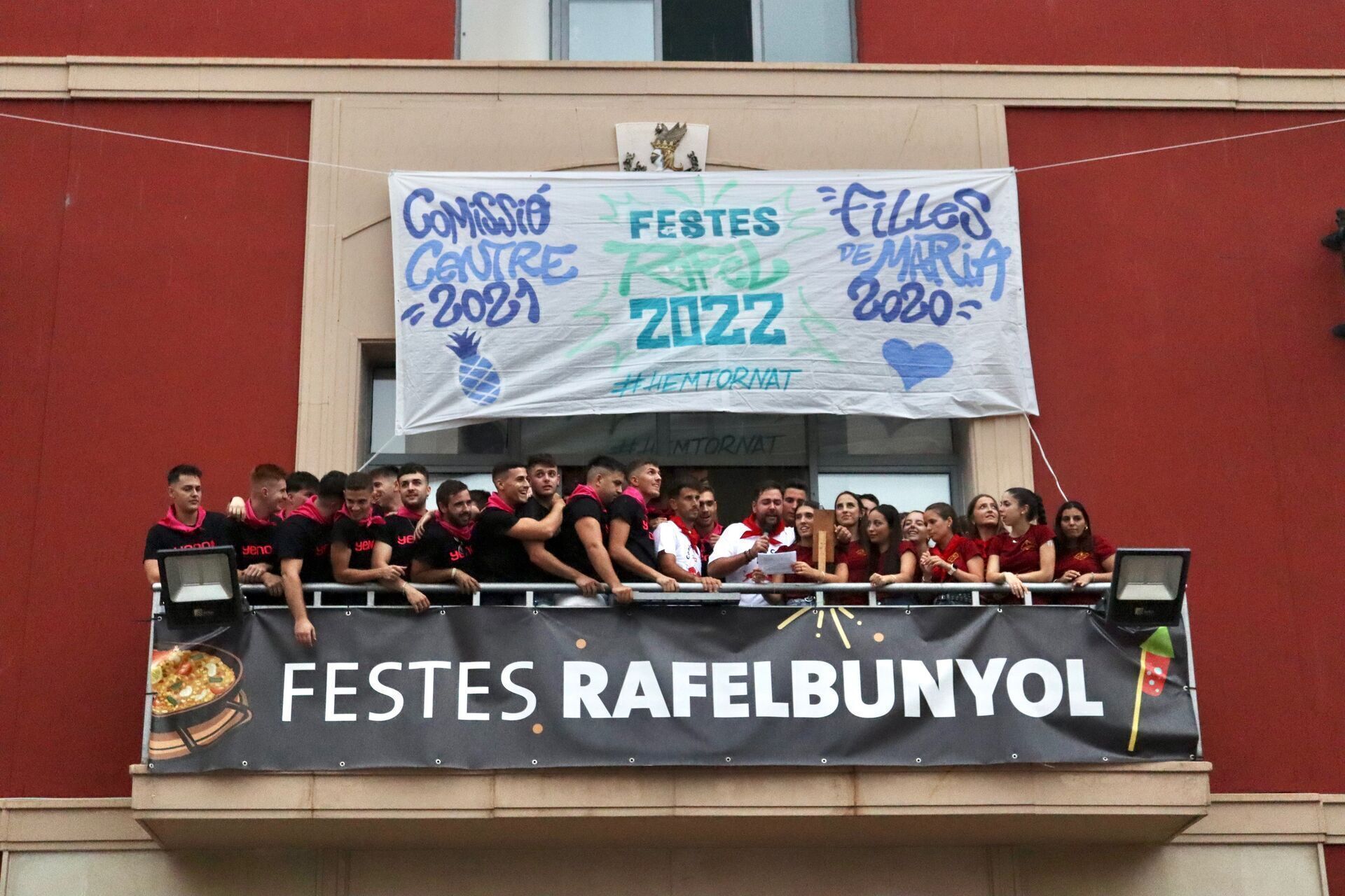 El 'Txupinazo' obri les festes de Rafelbunyol 2023/Foto: Ajuntament de Rafelbunyol