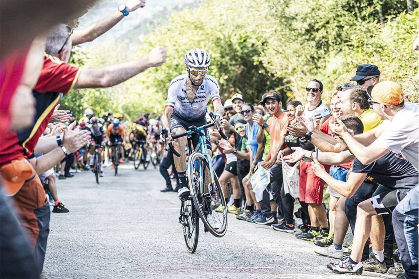 La Volta a Espanya, al seu pas per València/Foto: La Vuelta