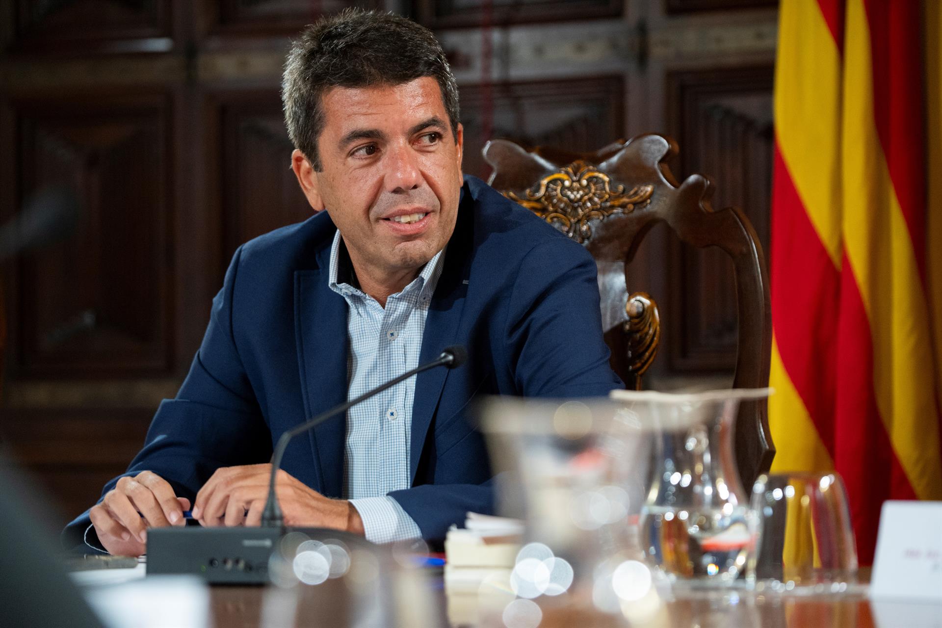 El president de la Generalitat Valenciana, Carlos Mazón