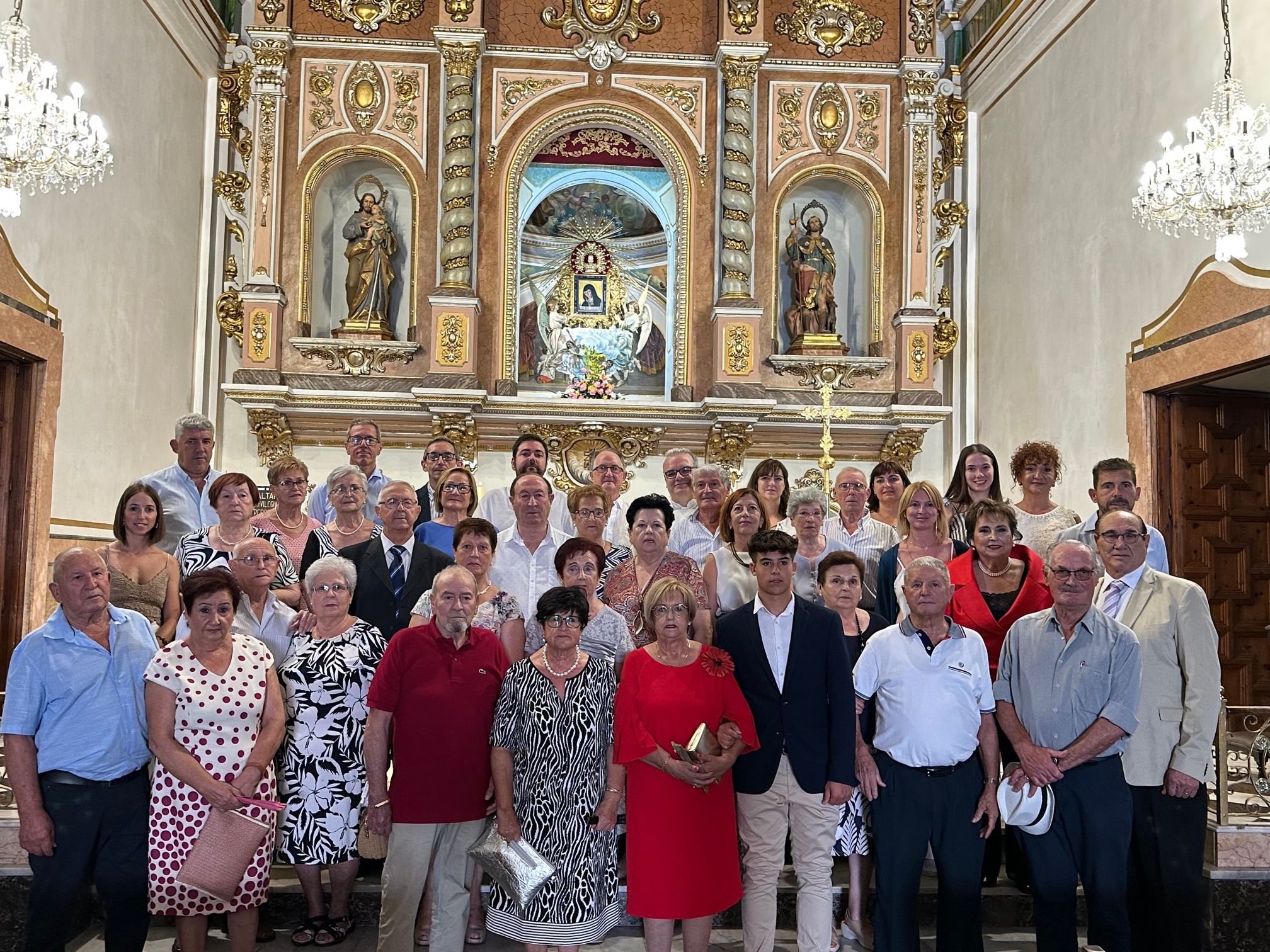 Acto de homenaje a las personas mayores en las fiestas de Rafelbunyol