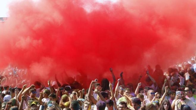 La carrera de colores "Holi Quart"/Foto: Ayuntamiento de Quart de Poblet
