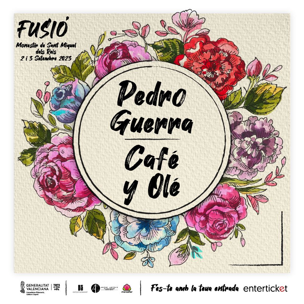 Cartel ciclo de conciertos 'Fusió València'
