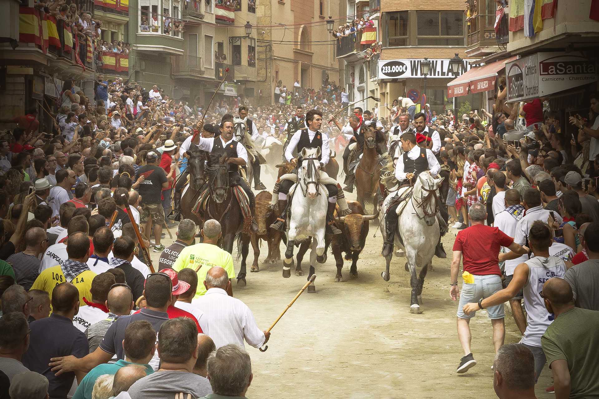 Entrada de Toros en Segorbe/Foto: David Torres