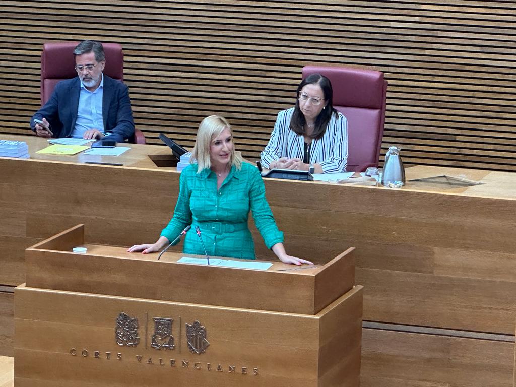 La consellera de Medio Ambiente, Agua, Infraestructuras y Territorio, Salomé Pradas