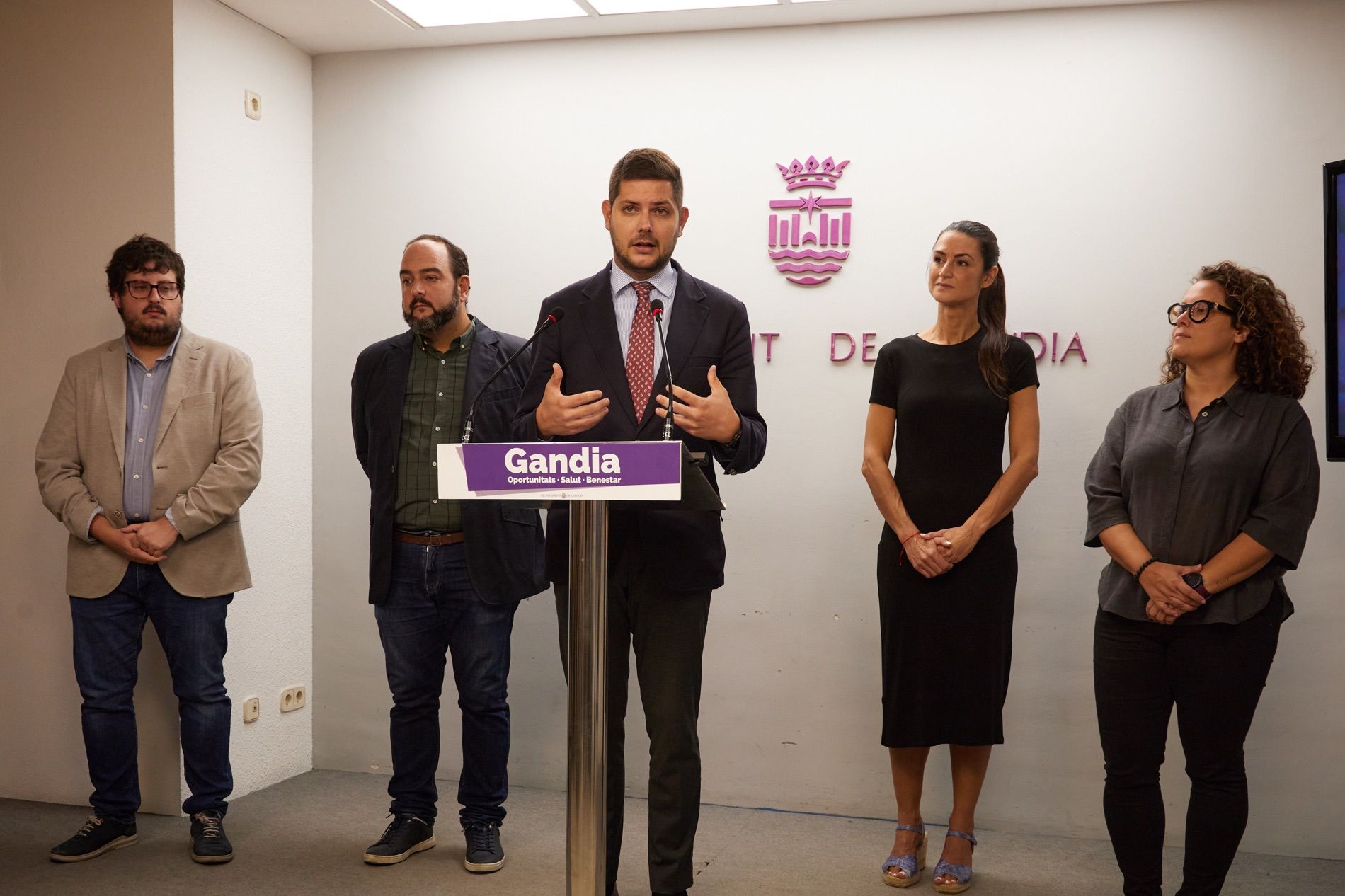 José Manuel Prieto, alcalde de Gandia