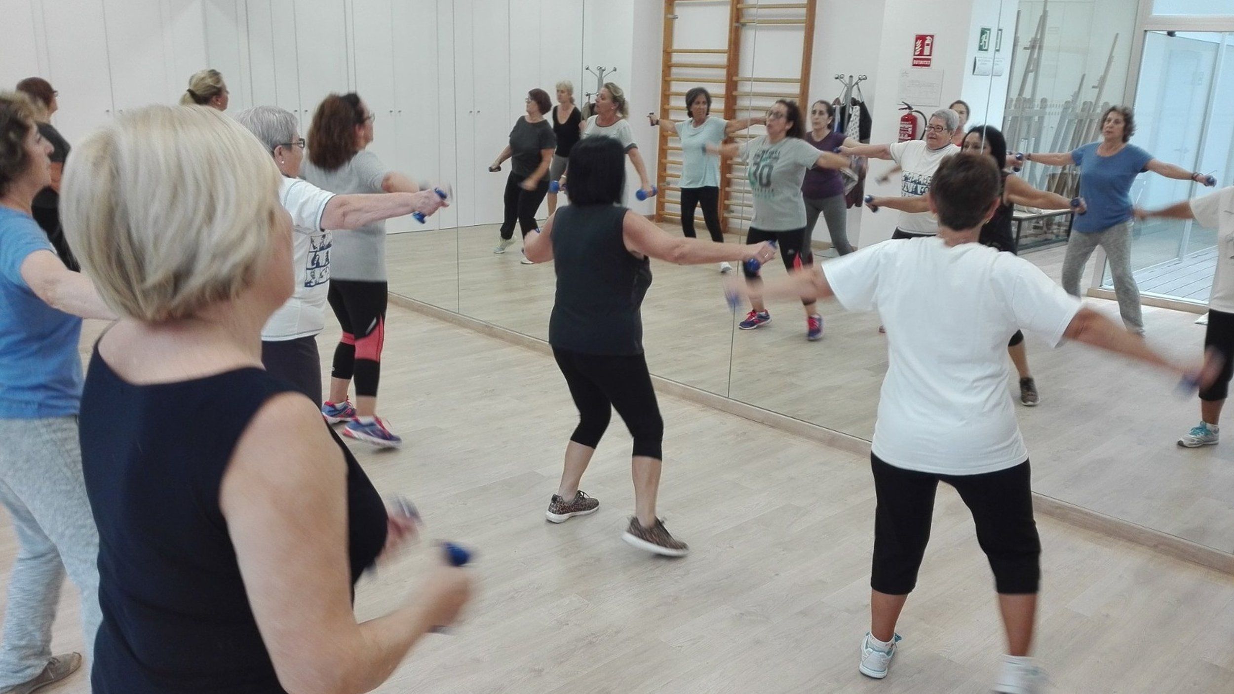  Activitats de gimnàstica rítmica per a majors