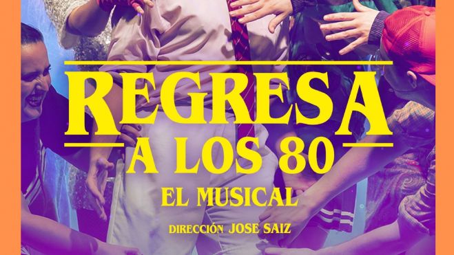 Cartel musical "Regresa a los 80" en Burjassot