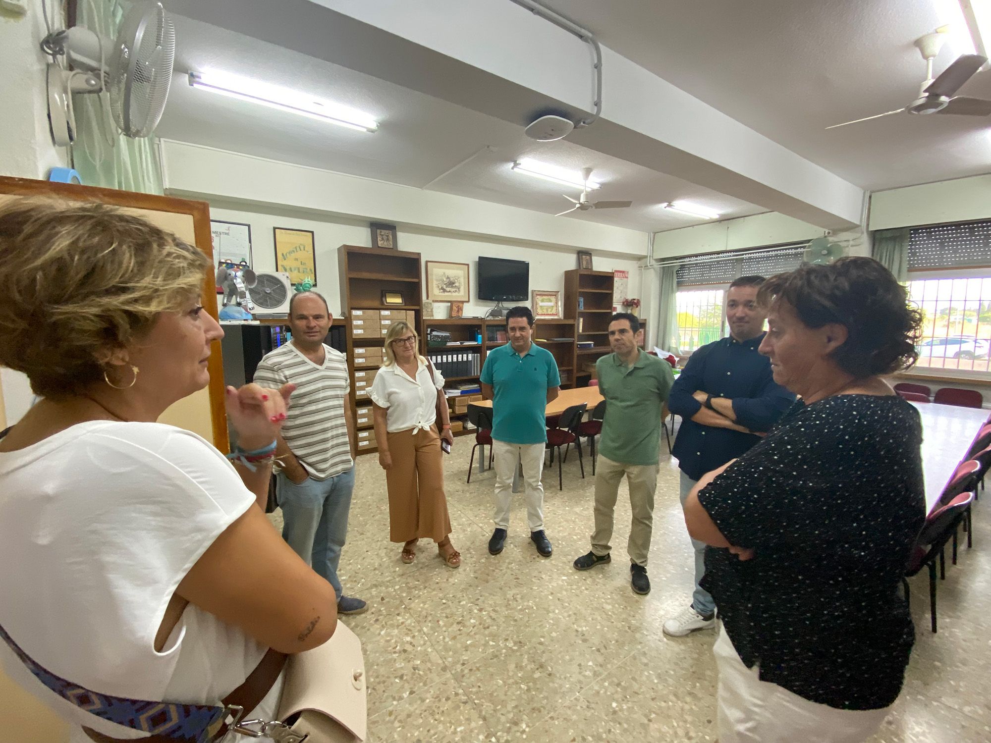 Visita al col·legi Sant Miquel de Llíria