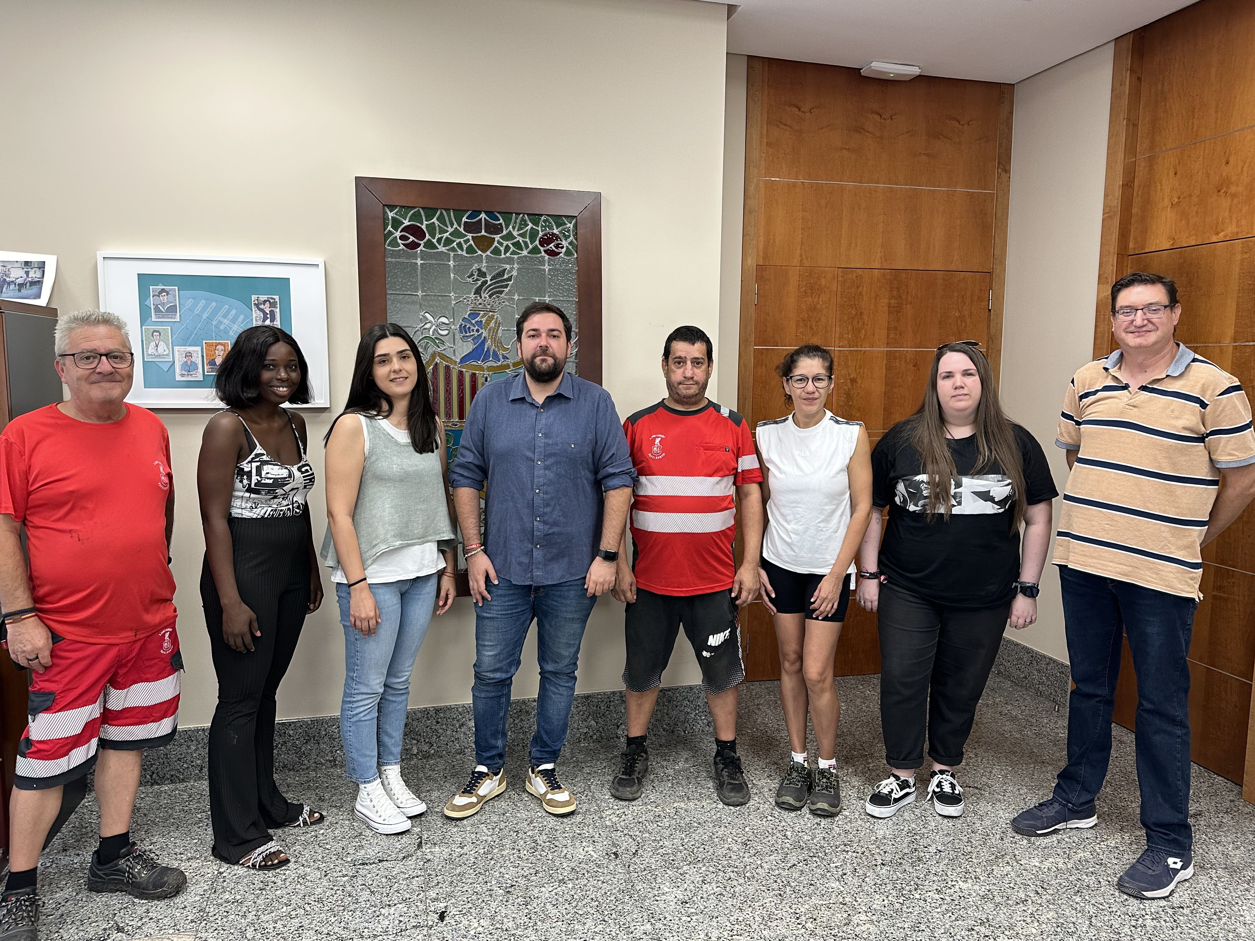 Personas beneficiarias de los programas Empuju y Explus en Rafelbunyol