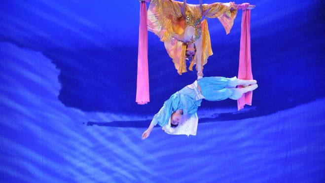 Actuació del 'Gran Circo Acrobático Chino' Actuació del 'Gran Circo Acrobático Chino'