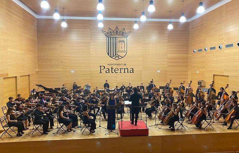 Actuació de la banda del Centre Musical de Paterna