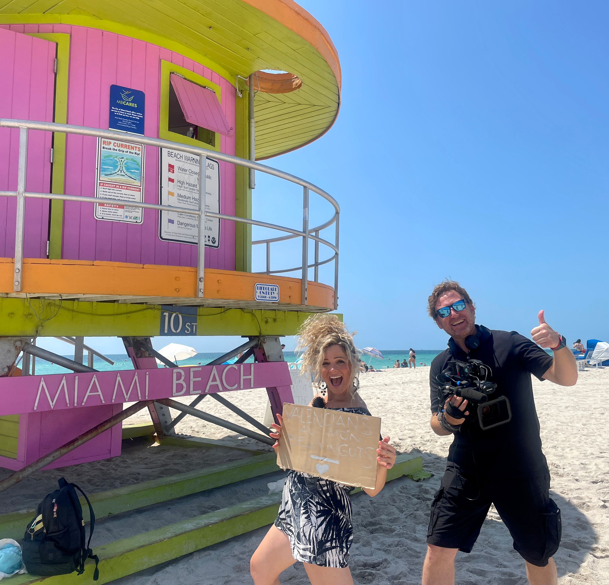 ‘Valencians al món’ a les platges de Miami