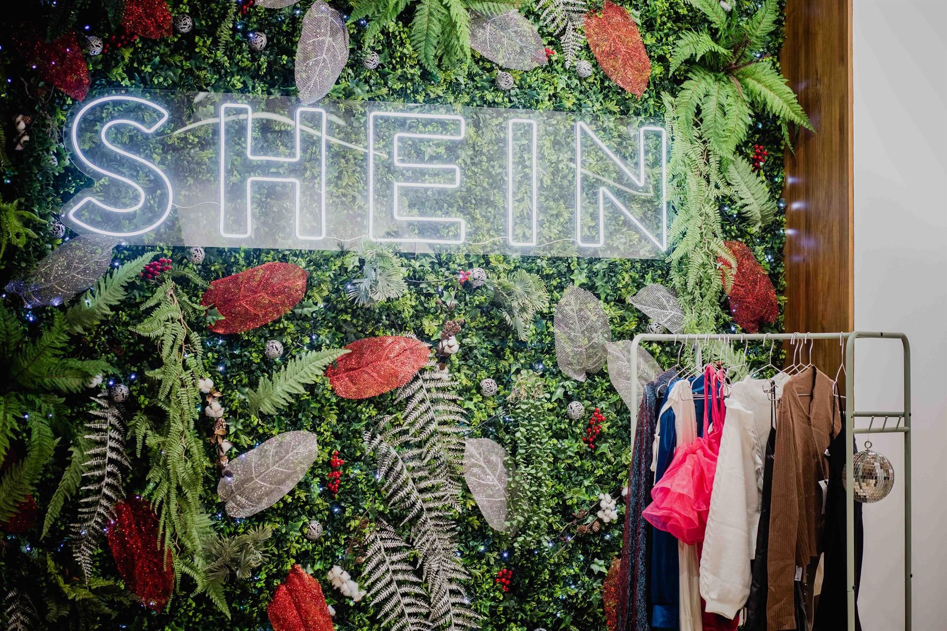 Un 'pop up' de la marca SHEIN en Madrid. Imagen: SHEIN