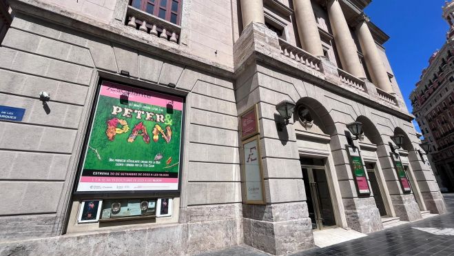 Cartel de Peter&Pan en el Teatro Principal