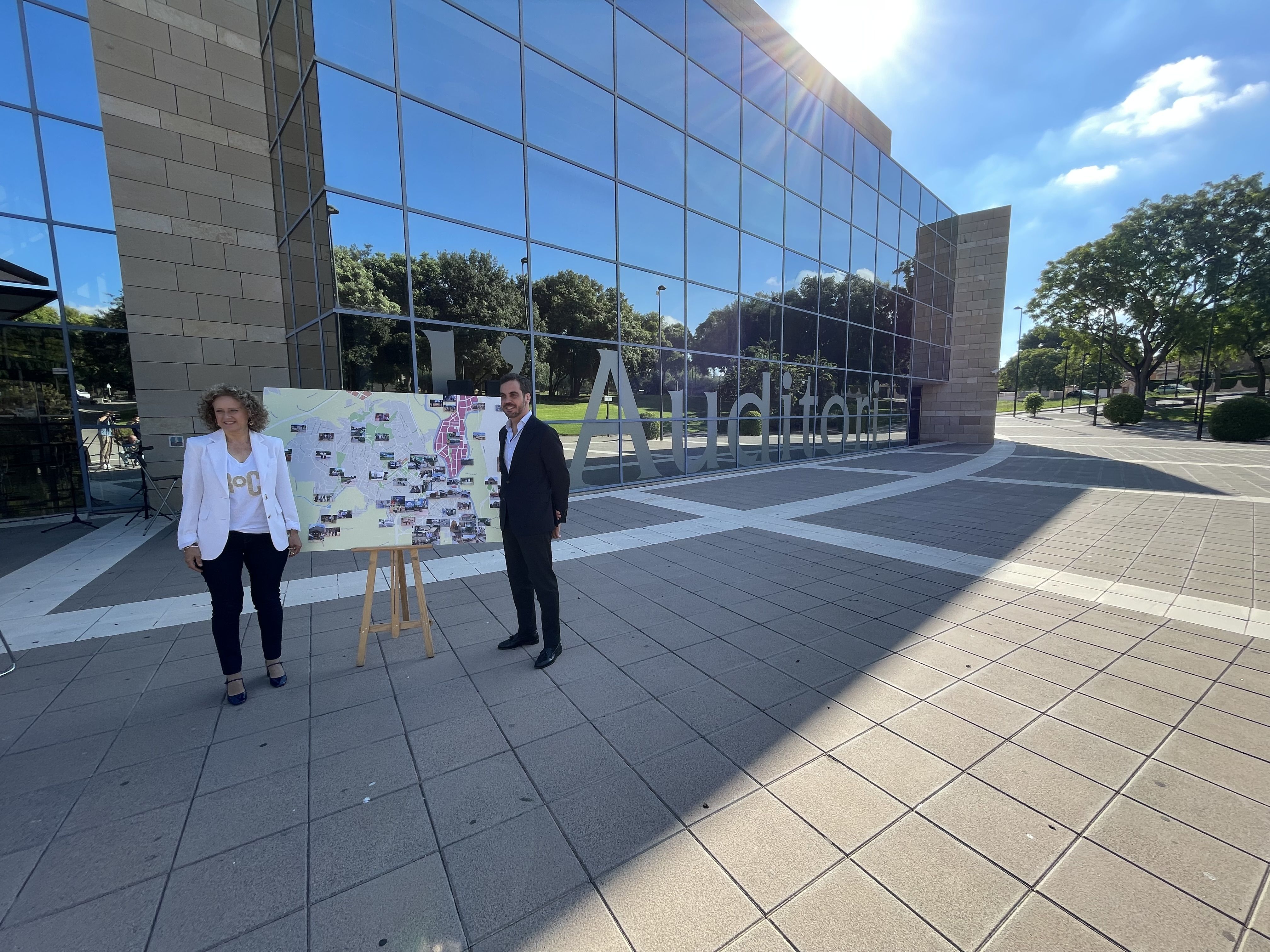 Amparo Folgado y Guillermo del Real en el Auditori de Torrent