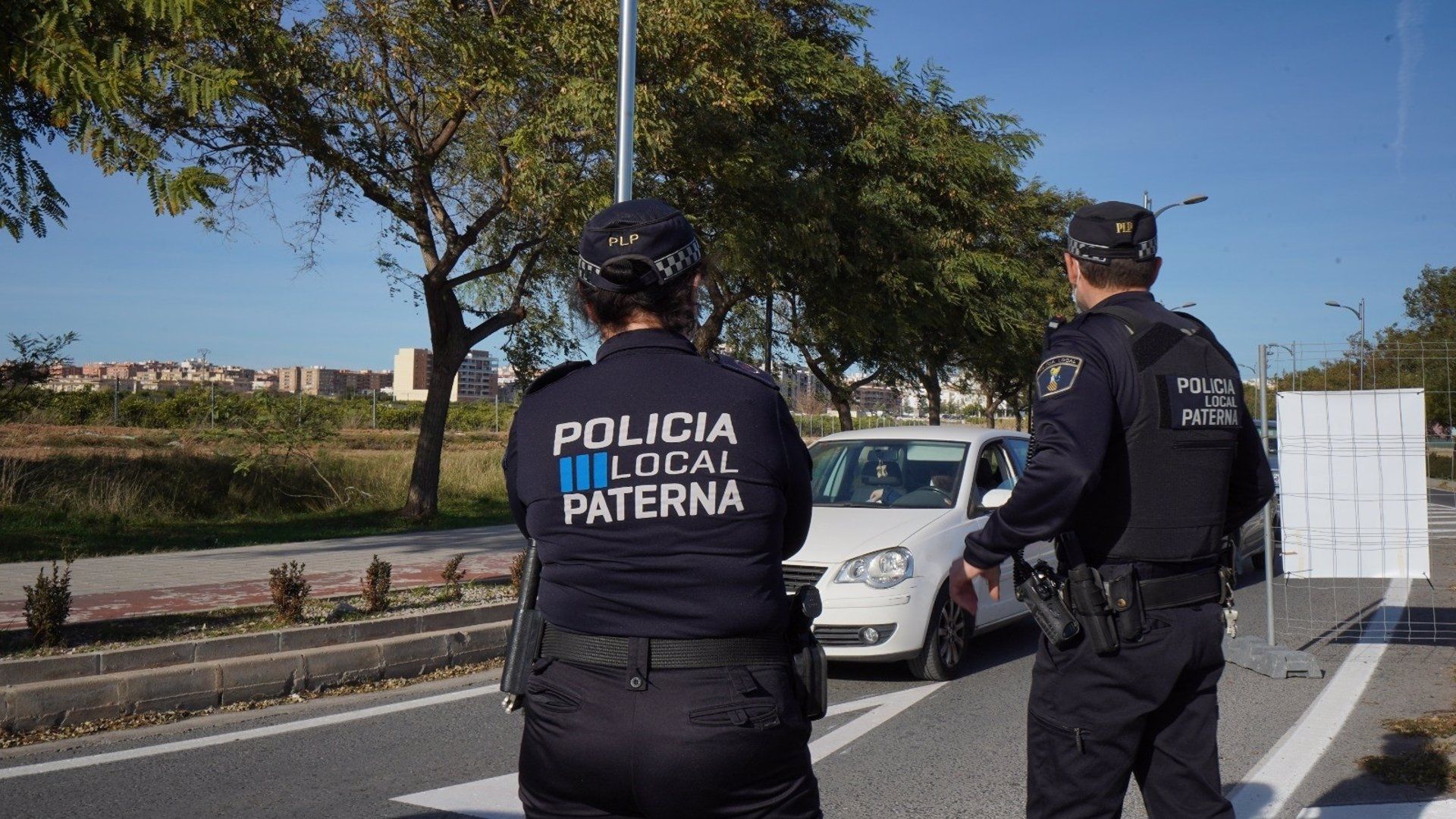 Control de la Policía Local de Paterna