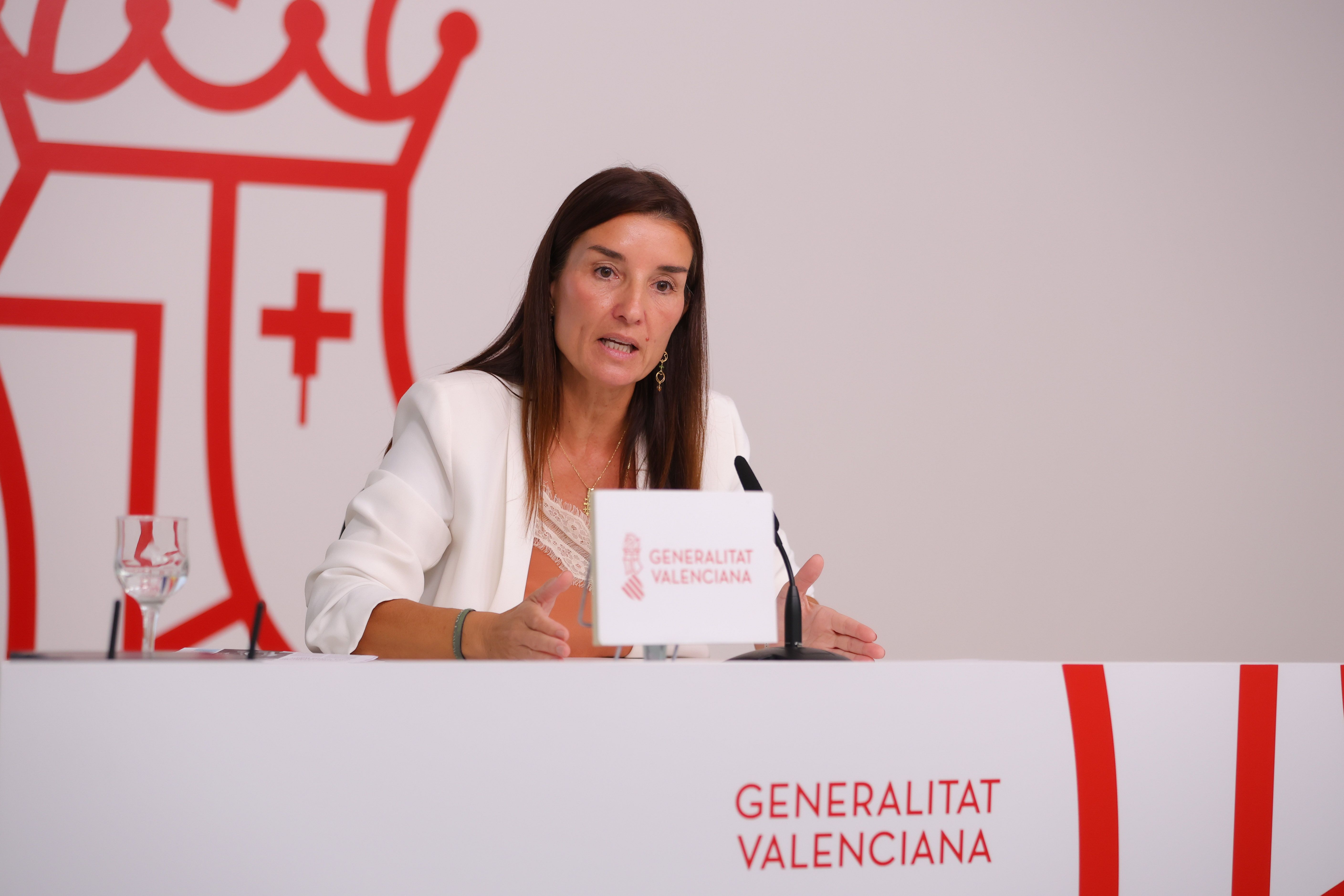 Consellera de Hacienda y portavoz de la Generalitat, Ruth Merino