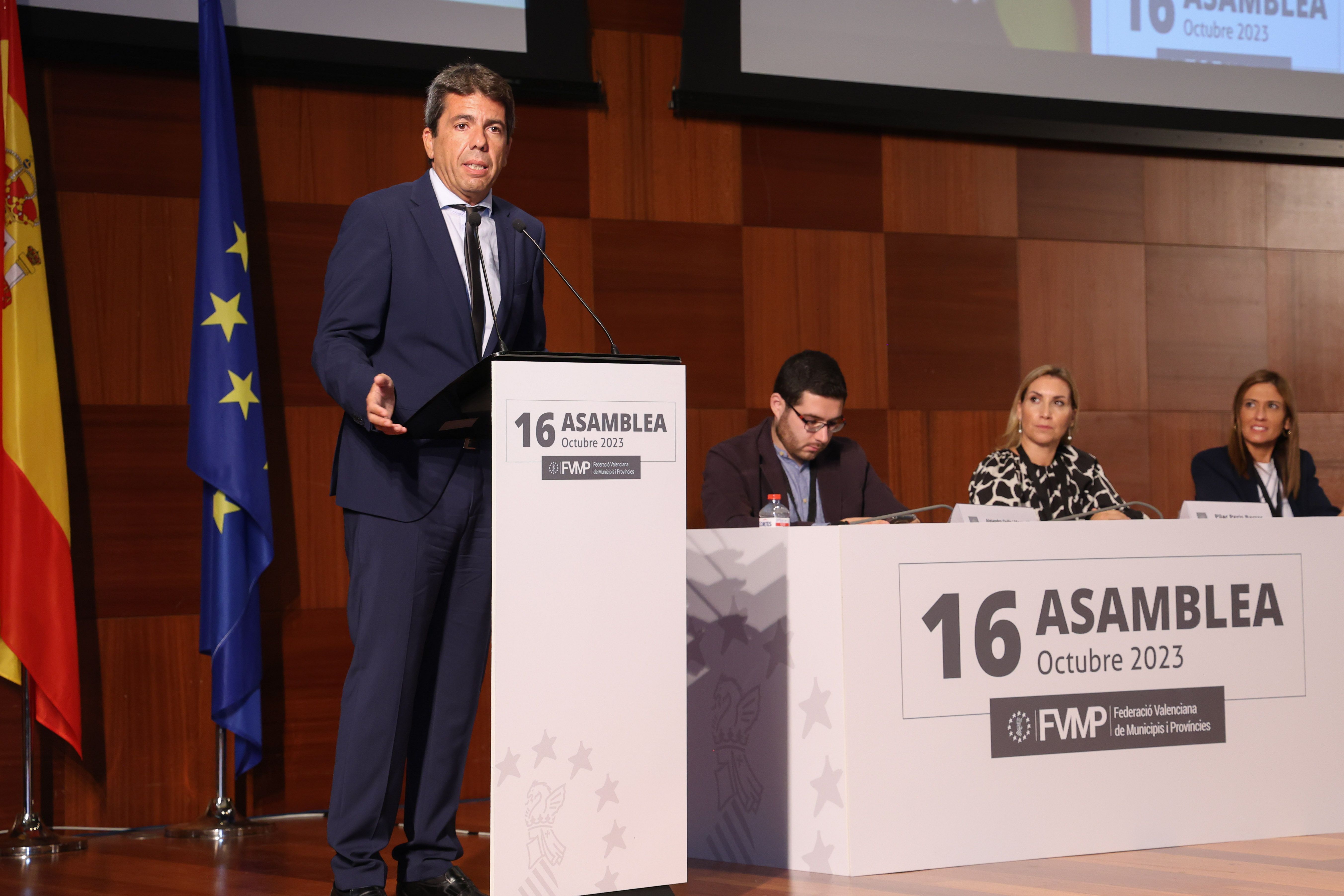 Carlos Mazón a l'assemblea de la FVMP
